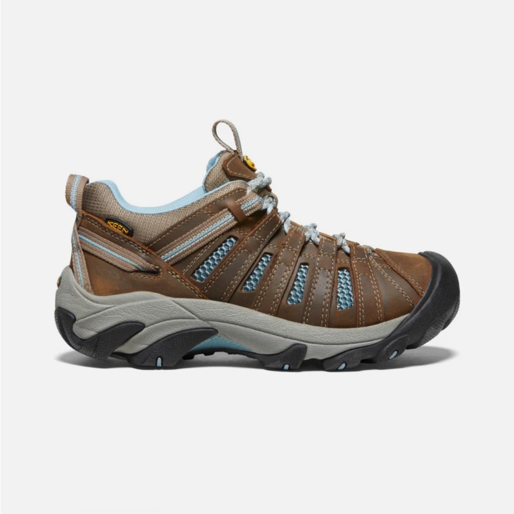 KEEN Women’s Voyageur Hiking Shoes - Size 7.5 - Brindle/Alaskan Blue